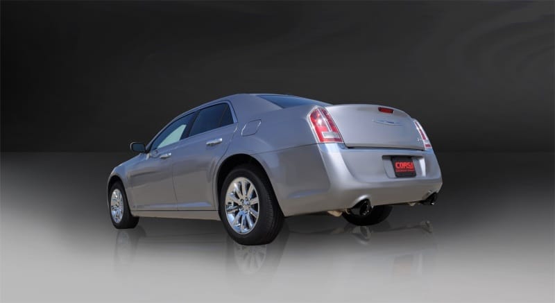 Corsa 11-14 Chrysler 300 R/T 5.7L V8 Black Sport Cat-Back Exhaust thumbnail 2