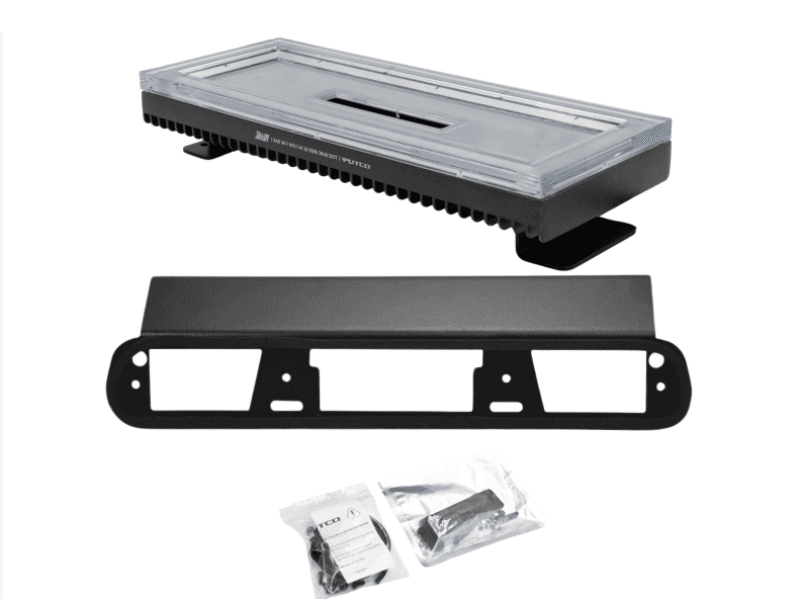 Putco Universal Yellow Jacket 12in x 4.5in Strobe Light Bar - Yellow/White thumbnail 2