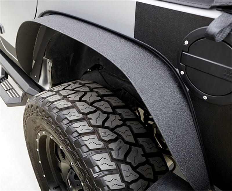 Rampage 2007-2018 Jeep Wrangler(JK) Steel Fender Flares - Slim - Black thumbnail 2