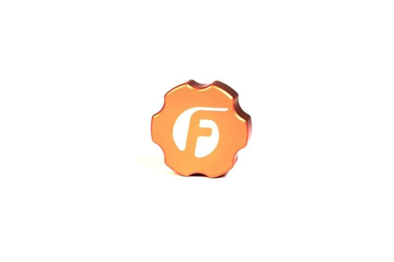 Fleece Performance 03-20016 Cummins Billet Oil Cap Cover - Orange thumbnail 2