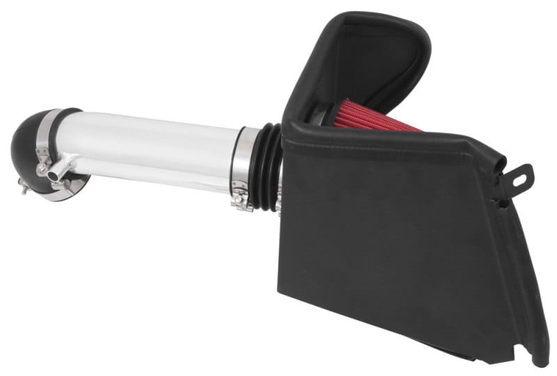 Spectre 91-01 Jeep Cherokee L6-4.0L F/I Air Intake Kit - Polished w/Red Filter thumbnail 4