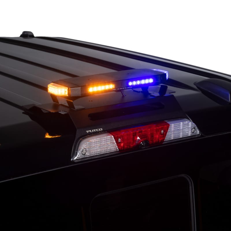Putco 16in Universal Light Bar LED Tri-Hornet - Amber/White/Blue Single thumbnail 2