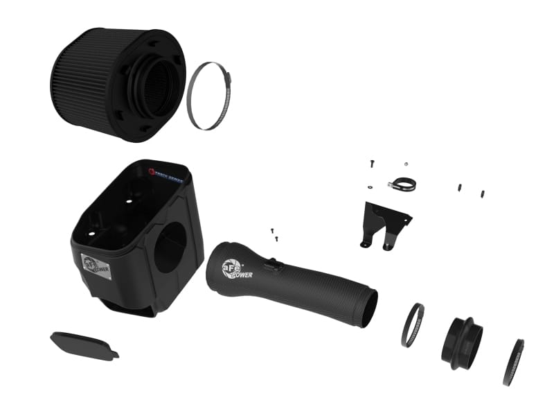 aFe 2025+ Dodge Ram 1500 RHO Track Series Carbon Fiber Cold Air Intake System w/ Blk Pro 5R Filter