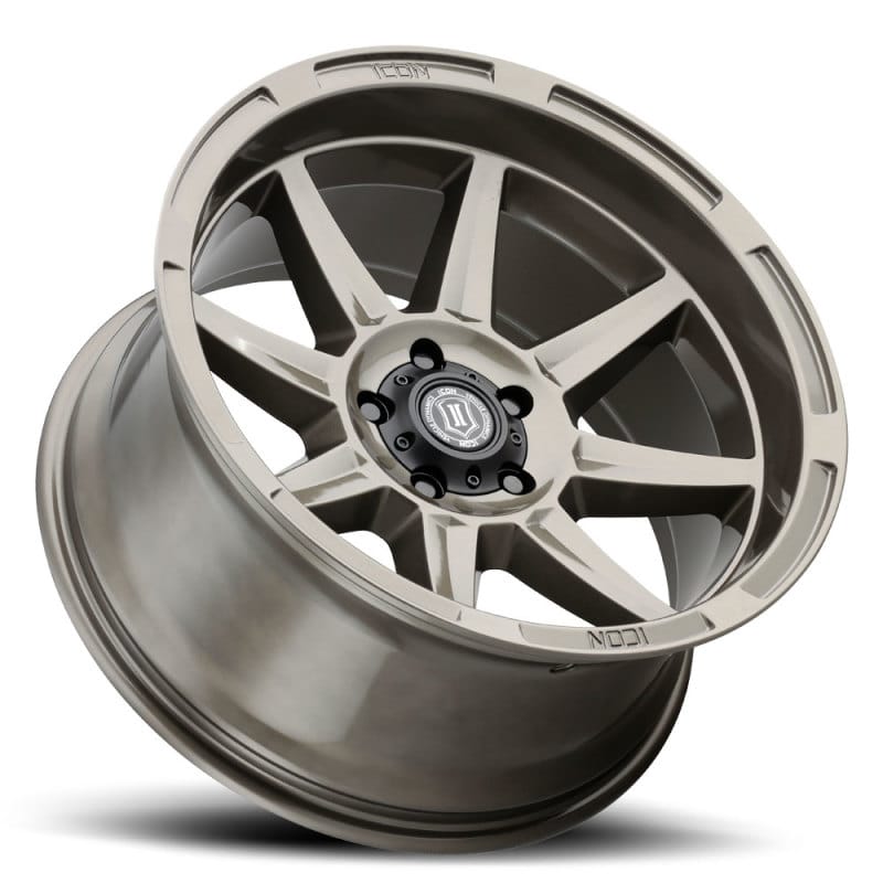 ICON Bandit 20x10 5x5 -24mm Offset 4.5in BS Gloss Bronze Wheel thumbnail 3
