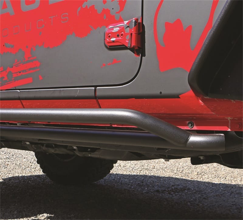 Rampage 2018-2019 Jeep Wrangler(JL) Sport 2-Door Slim Line Step - Black thumbnail 2