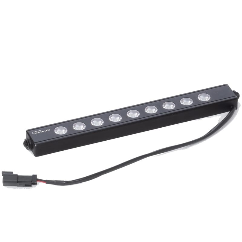 Putco 07-18 Jeep Wrangler - License Plate Frame w/ 10in Luminix Light Bar 3600LM