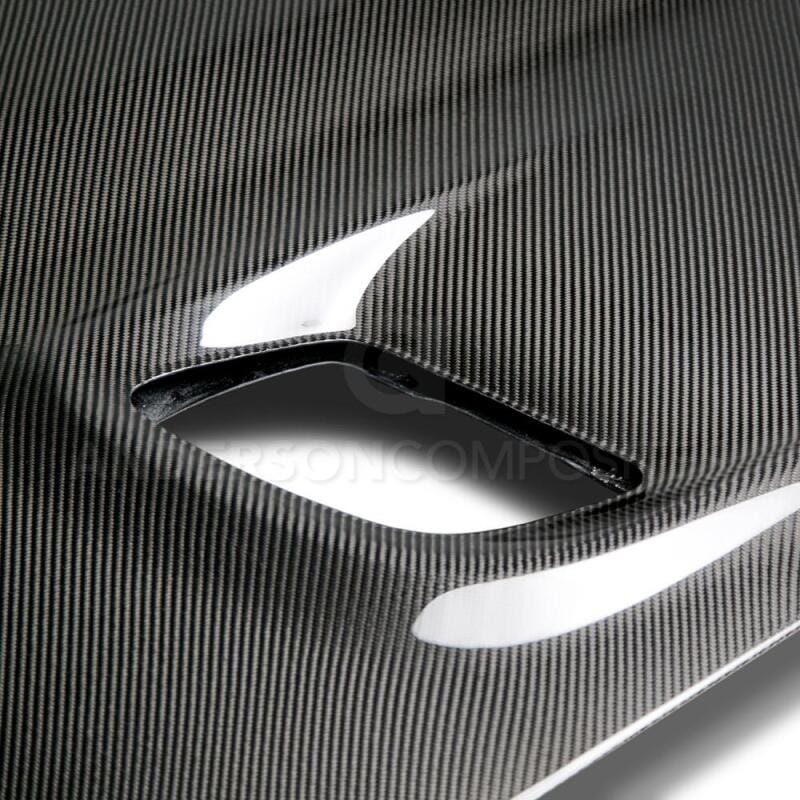 Anderson Composites 15-16 Dodge Challenger Hellcat Carbon Fiber Hood thumbnail 3