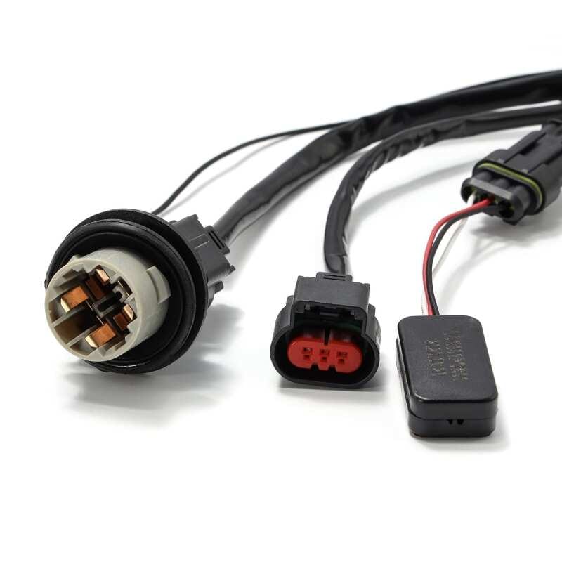 AlphaRex 13-18 Ram 1500 Wiring Adapter Stock Proj Headlight to AlphaRex Headlight Converters thumbnail 4