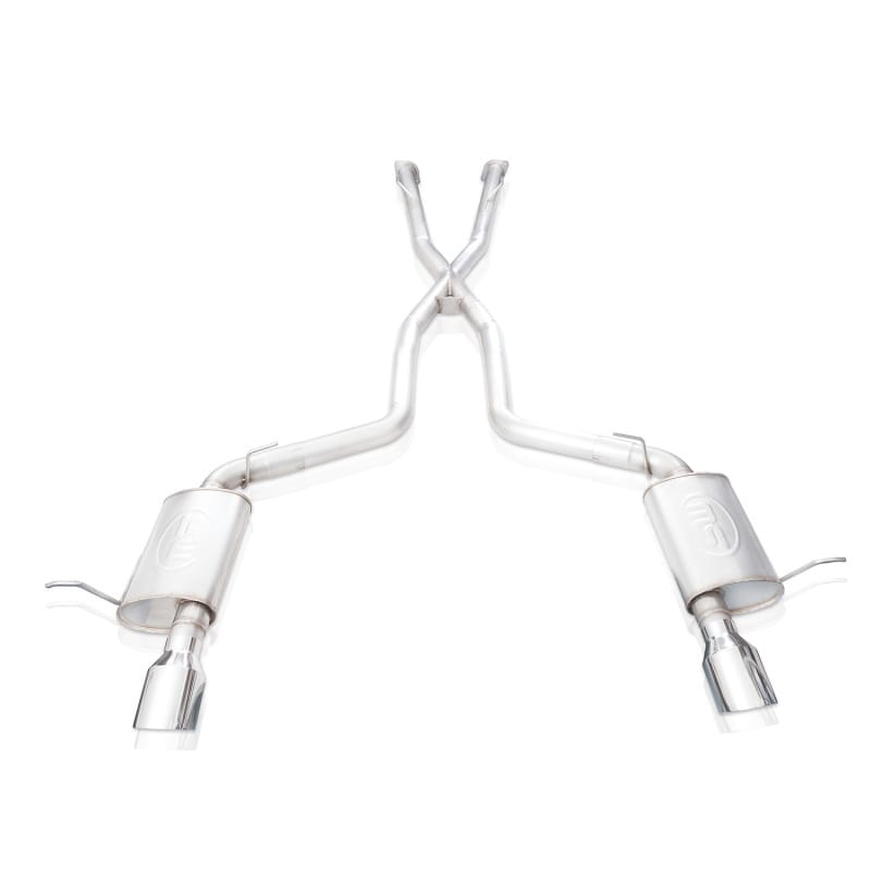 Stainless Works 18-19 Dodge Durango 6.4L Redline Catback Exhaust w/ Polished Tips thumbnail 3
