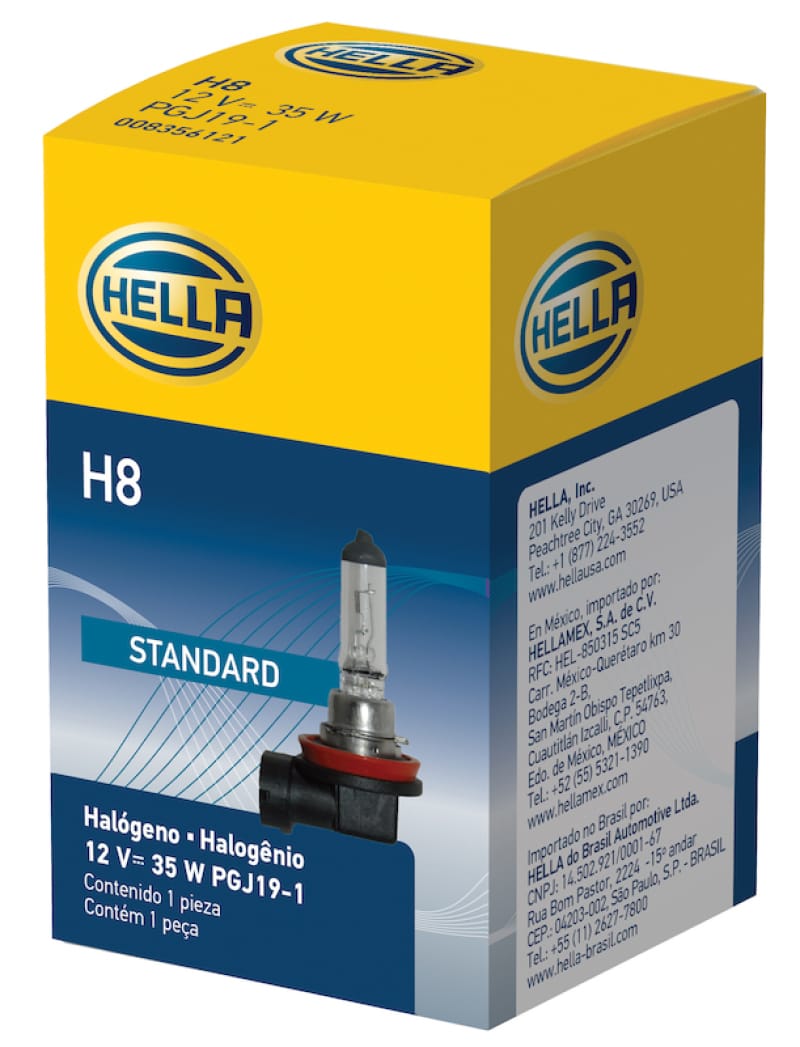 Hella Bulb H8 12V 35W PGJ19-1 T4 thumbnail 3