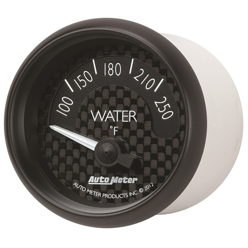 Autometer GT Series 52mm Short Sweep Electronic 100-250 Deg F Water Temperature thumbnail 2