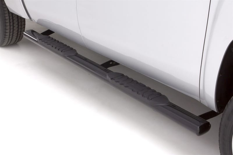 Lund 10-17 Dodge Ram 2500 Std. Cab 5in. Oval Straight Steel Nerf Bars - Black thumbnail 2