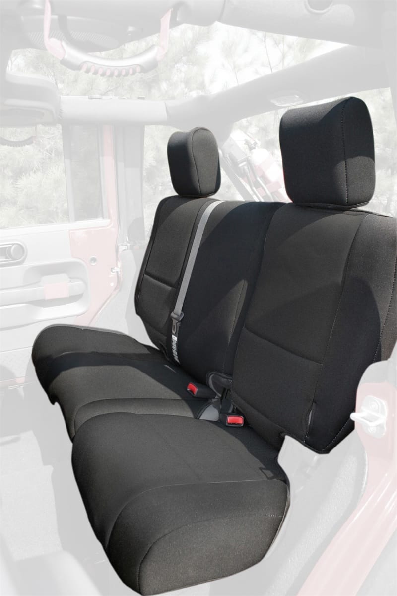 Rugged Ridge Seat Cover Kit Black 11-18 Jeep Wrangler JK 2dr thumbnail 2