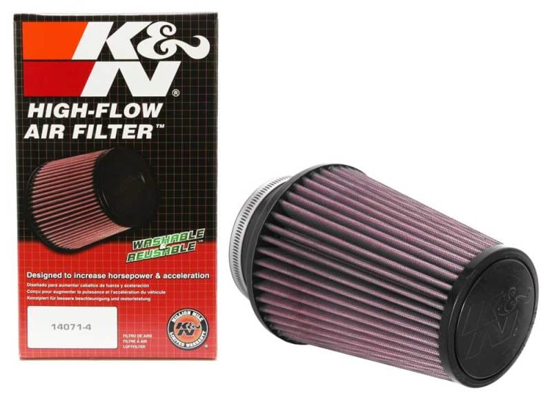 K&N Universal Clamp-On Air Filter 4in FLG / 6in B / 4in T / 7in H thumbnail 4