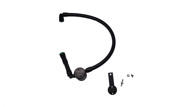 J&L 16-25 Dodge Durango / Jeep Grand Cherokee 3.6L Oil Separator 3.0 Passenger Side - Black Anod