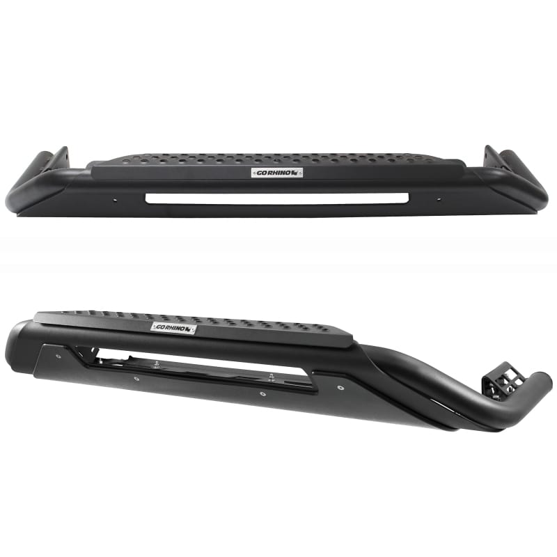 Go Rhino RC3 LR Bull Bar Light-Ready Skid Plate (Front Guard ONLY No Lights/Brackets) - Tex. Blk thumbnail 2