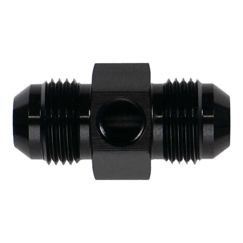 DeatschWerks 8AN Male Flare Gauge Adapter with 1/8in Gauge Port