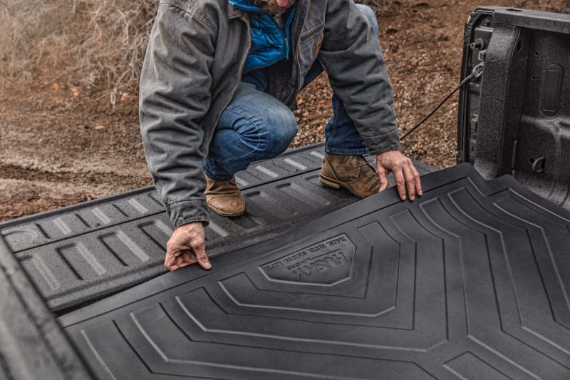 Husky Liners 09-18 Dodge RAM 1500 / 19-20 RAM 1500 Classic 67.4 Bed No Ram Box Heavy Duty Bed Mat thumbnail 5