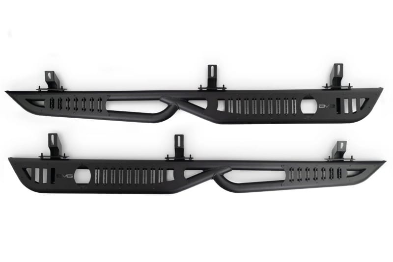 DV8 Offroad 07-18 Jeep Wrangler JK (4 Door Only) OE Plus Side Steps thumbnail 2