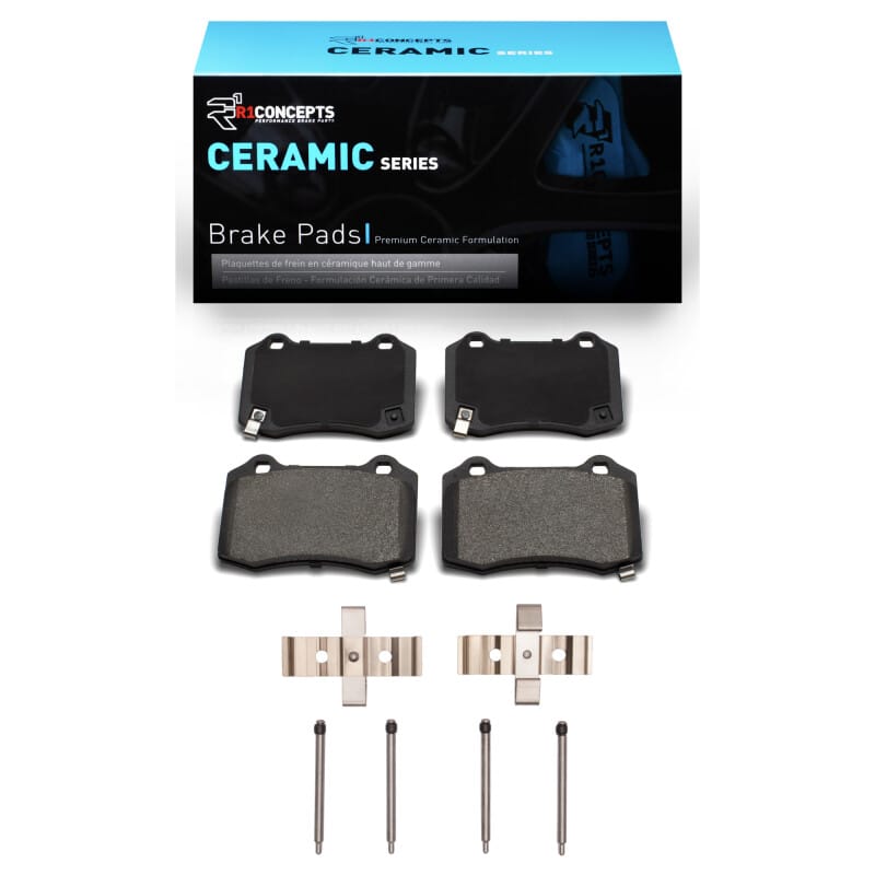 R1 2004-2024 Cadillac CTS Rear R1 Ceramic Pads & Hardware Kit