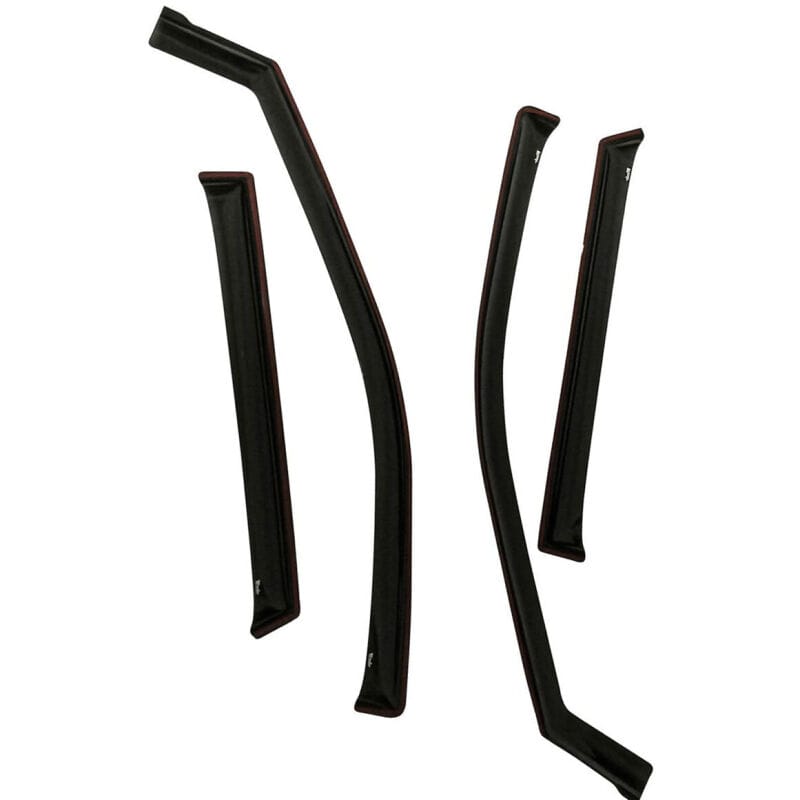 Westin 2011-2018 Jeep Grand Cherokee In-Channel Wind Deflector 4pc - Smoke