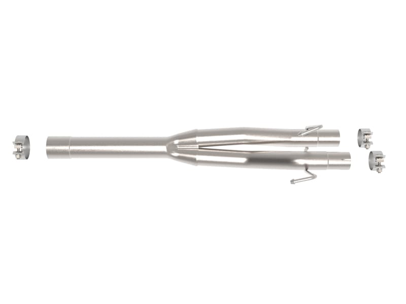 aFe Apollo GT Series 409 Stainless Steel Muffler Delete Pipe 09-19 Ram 1500 (Dual Exhaust) V8-5.7L thumbnail 2