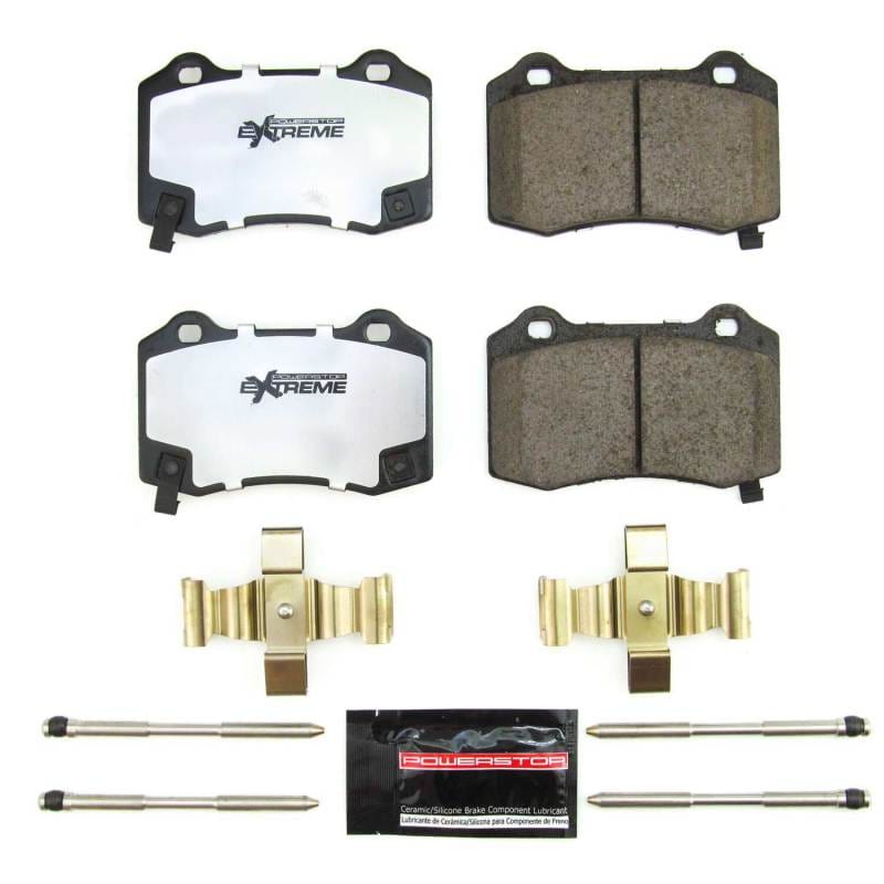 Power Stop 18-21 Jeep Grand Cherokee Rear Z26 Extreme Street Brake Pads w/Hardware thumbnail 2