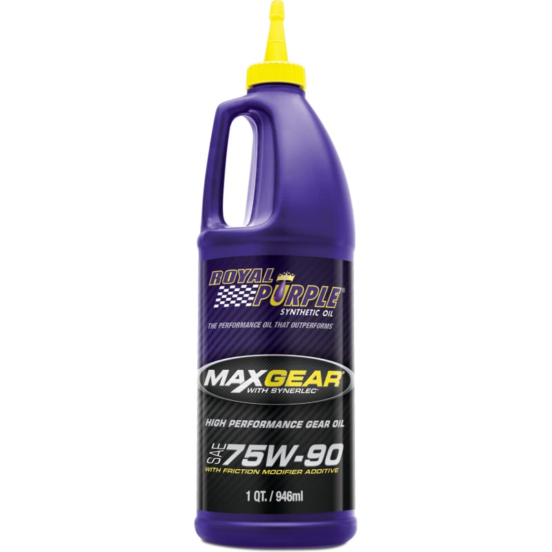 Royal Purple Max Gear Synthetic 75W90 Gear Oil - 1 Quart thumbnail 2