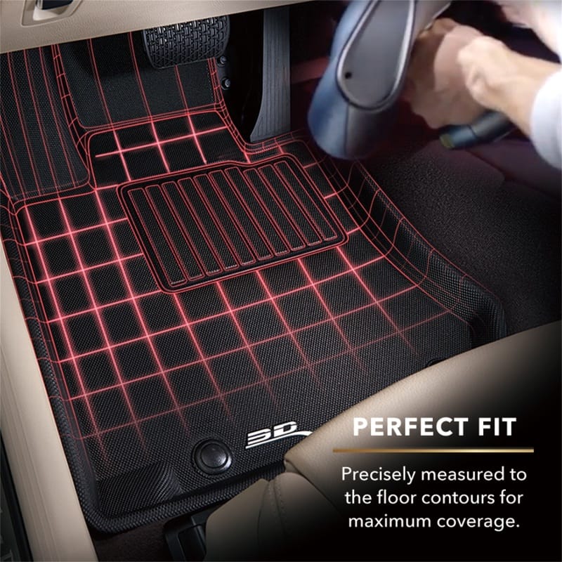 3D MAXpider 22-25 Jeep Grand Cherokee 4XE (WL) Kagu 1st 2nd Row - Set (Black) thumbnail 2
