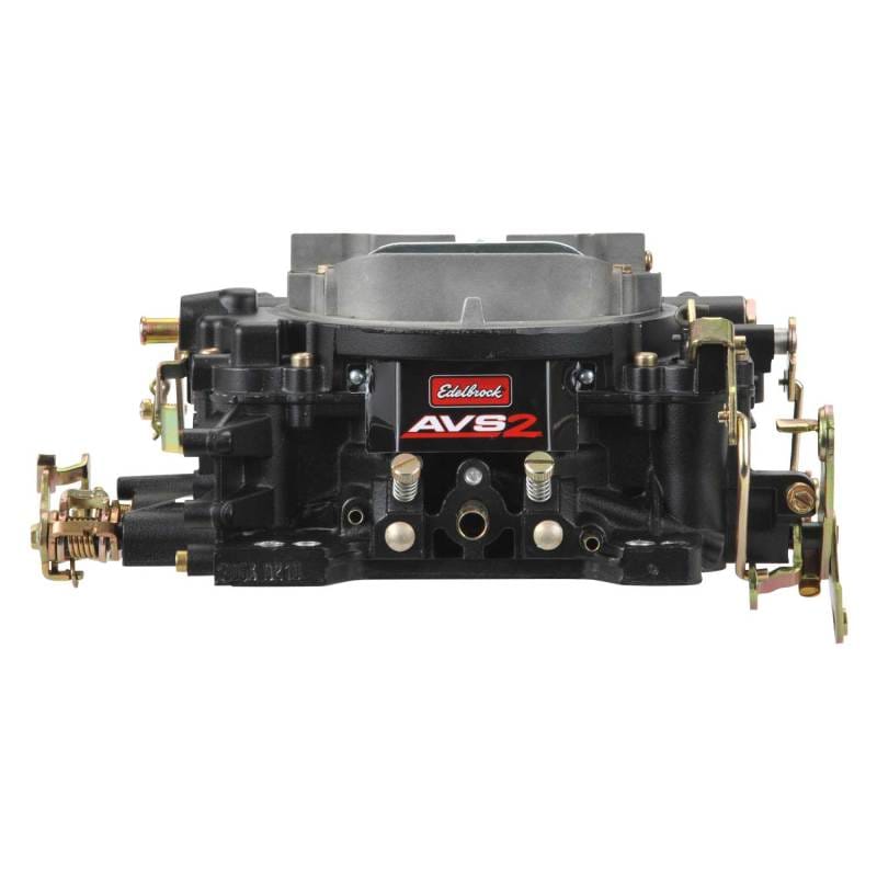 Edelbrock Carburetor AVS2 Series 650 CFM Manual Choke Black Powder Coated (Non-EGR) thumbnail 2
