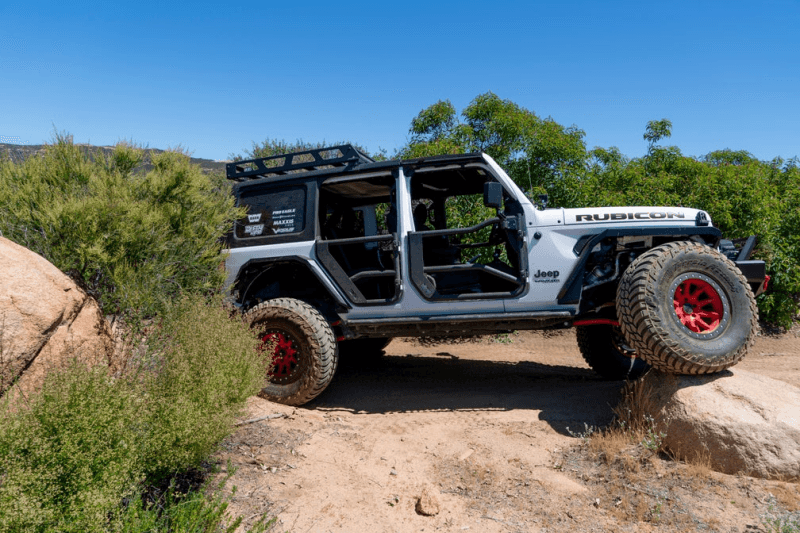 Body Armor 4x4 2018+ Jeep Wrangler JL Gladiator JT Tube Doors Front Pair thumbnail 3