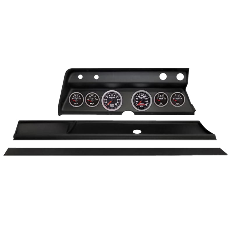 Autometer Sport-Comp II Direct Fit Dash Kit 1966 Chevy Chevelle (2 x 3-3/8in. / 4 x 2-1/16in.)