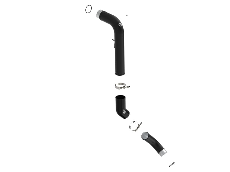aFe RAM 1500 20-22 V6-3.0L (td) BladeRunner 3 IN Aluminum Cold Charge Pipe Black thumbnail 2