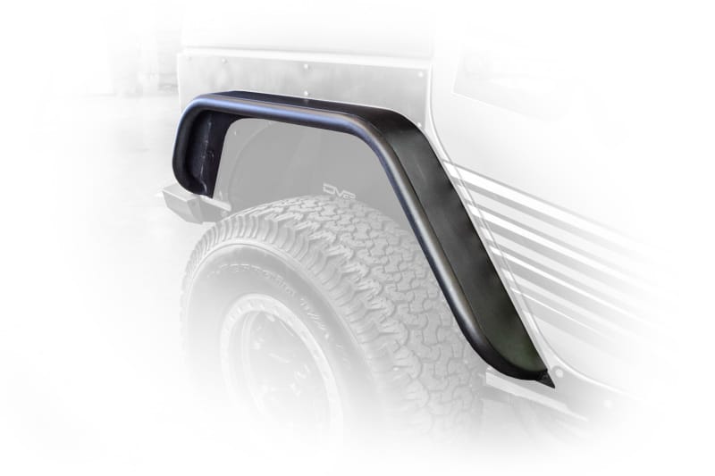 DV8 Offroad 07-18 Jeep Wrangler JK Front & Rear Flat Tube Fenders thumbnail 2