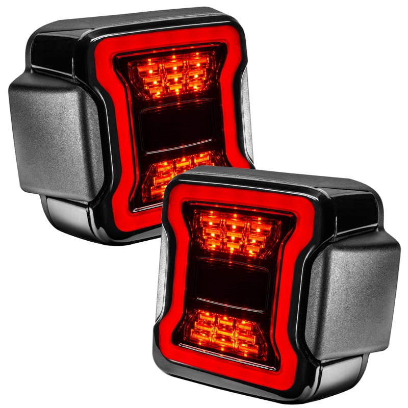 Oracle Jeep Wrangler JL Black Series LED Tail Lights thumbnail 2