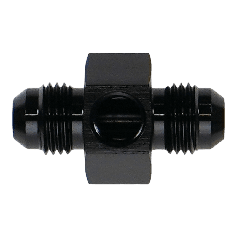 DeatschWerks 6AN Male Flare Gauge Adapter with 1/8in NPT Gauge Port