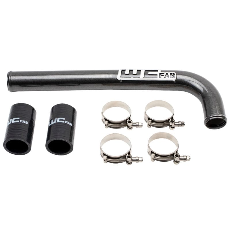 Wehrli 10-18 Dodge 6.7L Cummins Upper Coolant Pipe - Bronze Chrome thumbnail 2
