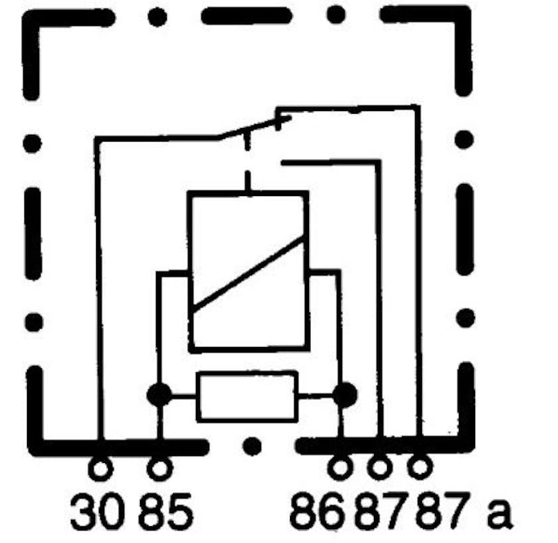 Hella Relay 12V 20/40A Spdt Res Bkt - 007794037 thumbnail 2
