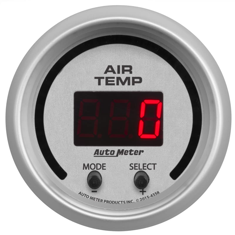 Autometer Ultra-Lite 2-1/16in 0-300 Degree F Dual Air Temp Gauge thumbnail 2