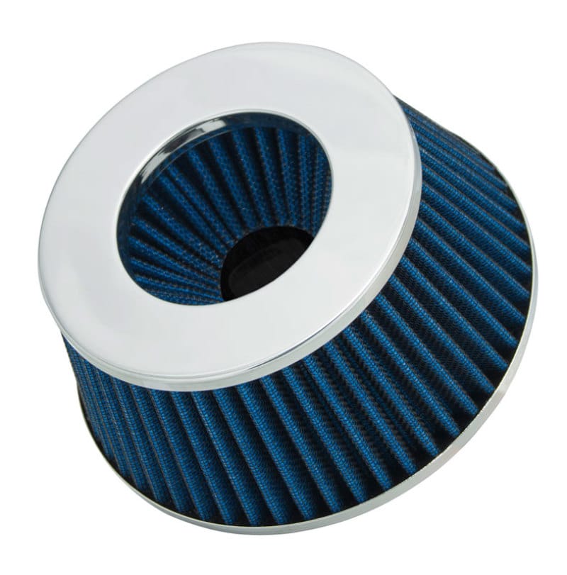 Spectre Adjustable Conical Air Filter 2-1/2in. Tall (Fits 3in. / 3-1/2in. / 4in. Tubes) - Blue thumbnail 4
