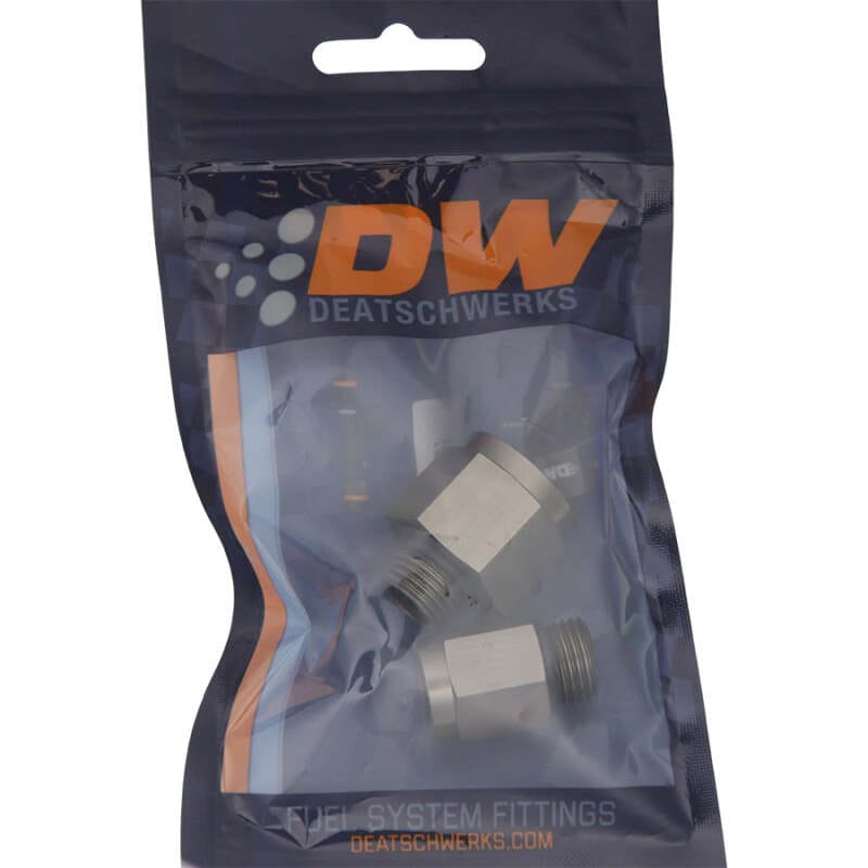 DeatschWerks DW250iL 6ORB Male to Metric Female Plumbing Kit to Replace Bosch 044 (Incl. O-Ring) thumbnail 2