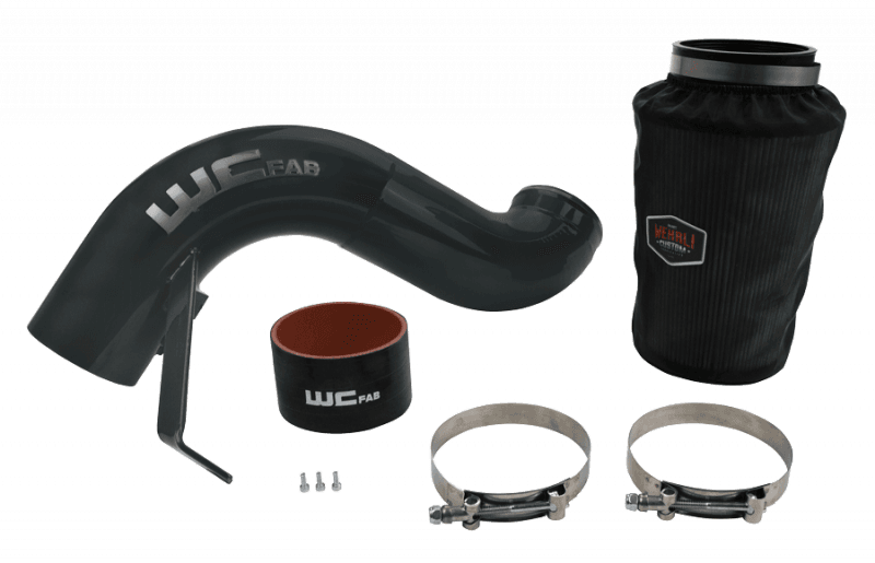 Wehrli 07.5-09 Dodge 6.7L Cummins 4in Intake Kit - Bronze Chrome thumbnail 2