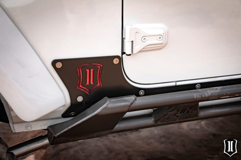 ICON 2018+ Jeep Wrangler JL 4 Door Body Armor thumbnail 5