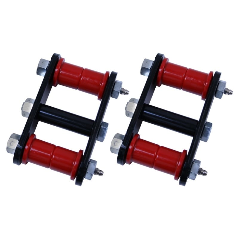 Rugged Ridge HD Front Leaf Spring Shackles 76-86 Jeep CJ - 18265.08