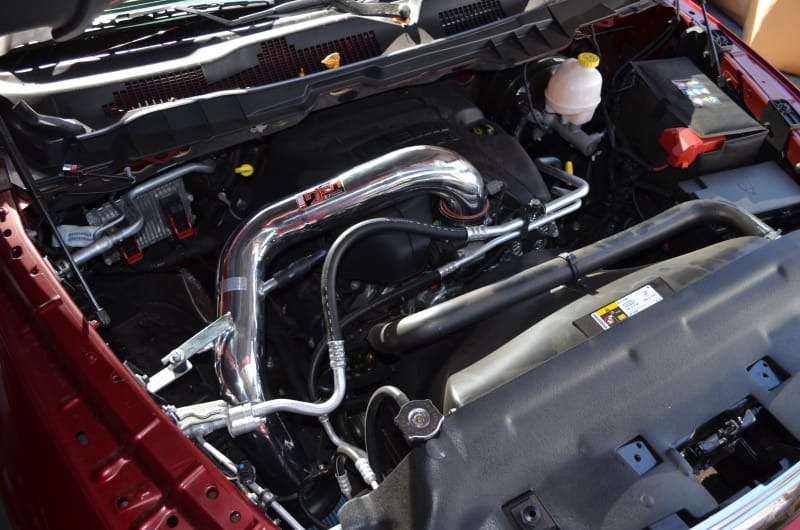 Injen 09-12 Dodge Ram 1500 5.7L V8 Hemi Polished Power-Flow Air Intake System w/ MR Tech thumbnail 2