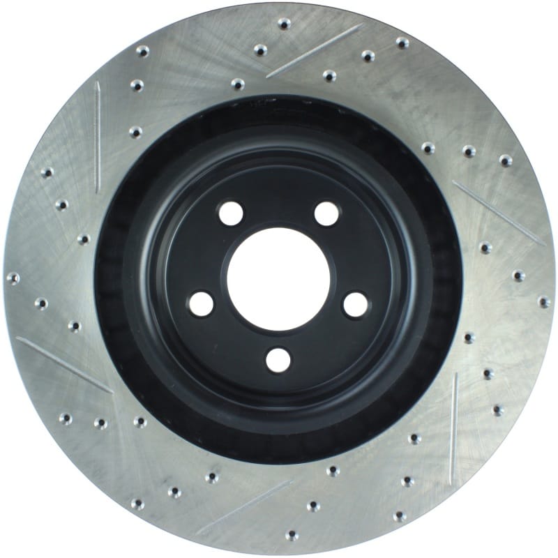 StopTech SportStop 06-09 Chrysler SRT-8 Front Left Drilled & Slotted Rotor thumbnail 2