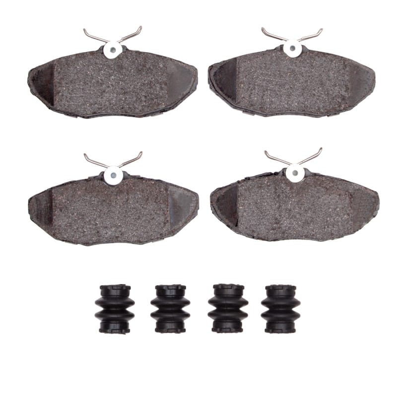 R1 00-06 Lincoln Ls Rear Euro Ceramic Brake Pads and Hardware Kit