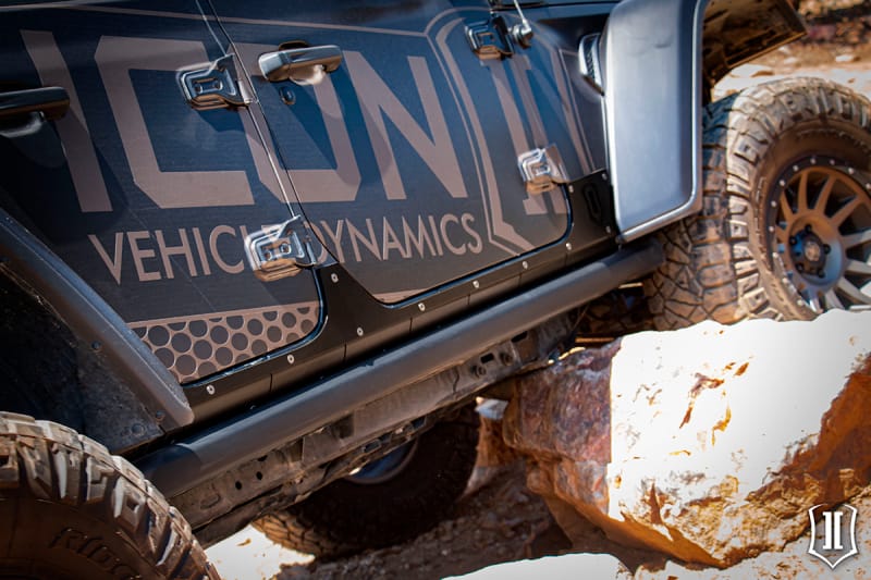 ICON 2018+ Jeep Wrangler JL 4 Door Body Armor thumbnail 3