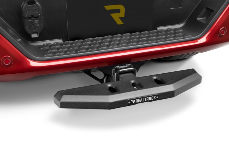 Go Rhino RB30 Slim Hitch Step - 17in. Long / Universal (Fits 2in. Receivers) - Tex. Blk thumbnail 3