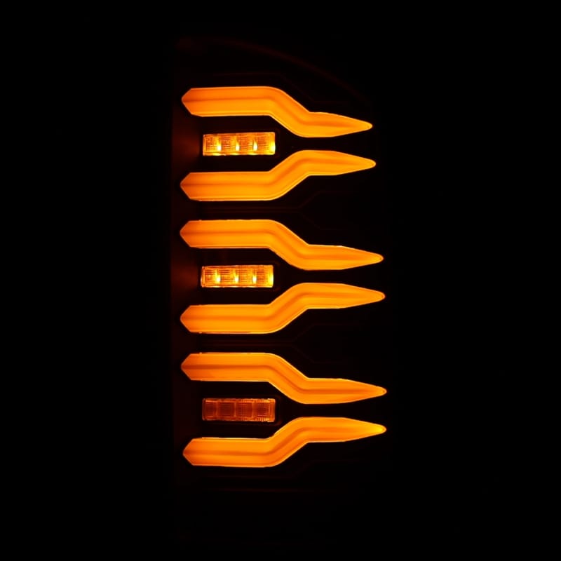 AlphaRex 02-06 Dodge Ram 1500/03-06 Dodge Ram 2500+3500 Luxx-Series LED Tail Lights (Pair) Black thumbnail 6